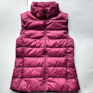 Uniqlo ULTRA LIGHT DOWN VEST powder pink size x small Packable